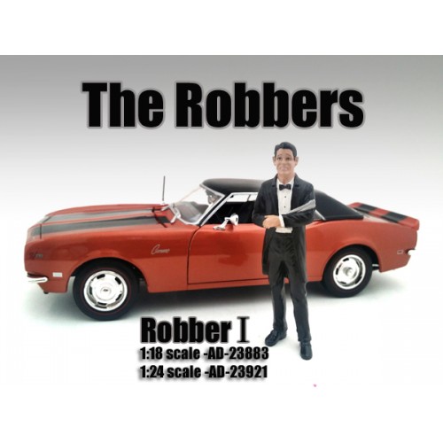 "the Robbers" Robber I Figure For 118 Scale Models By American Diorama