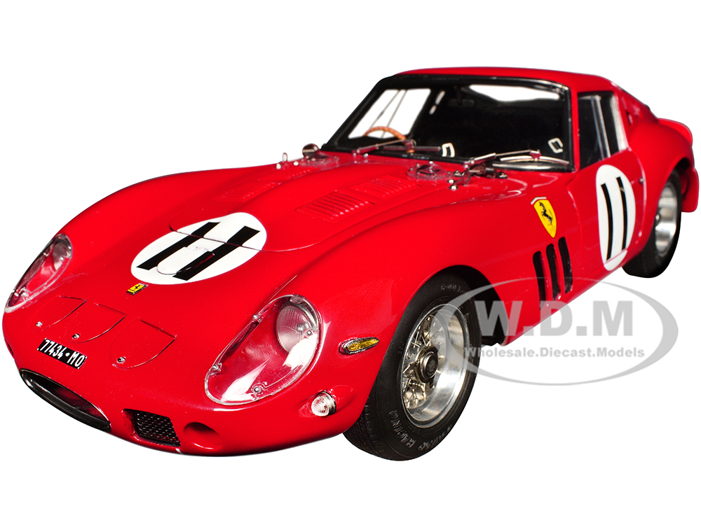 Ferrari 250 GTO #11 John Surtees - Mike Parkes Maranello Concessionaires 2nd Place Paris 1000 Kilometres (1962) Limited Edition to 2000 pieces Worldwide 1/18 Diecast Model Car by CMC