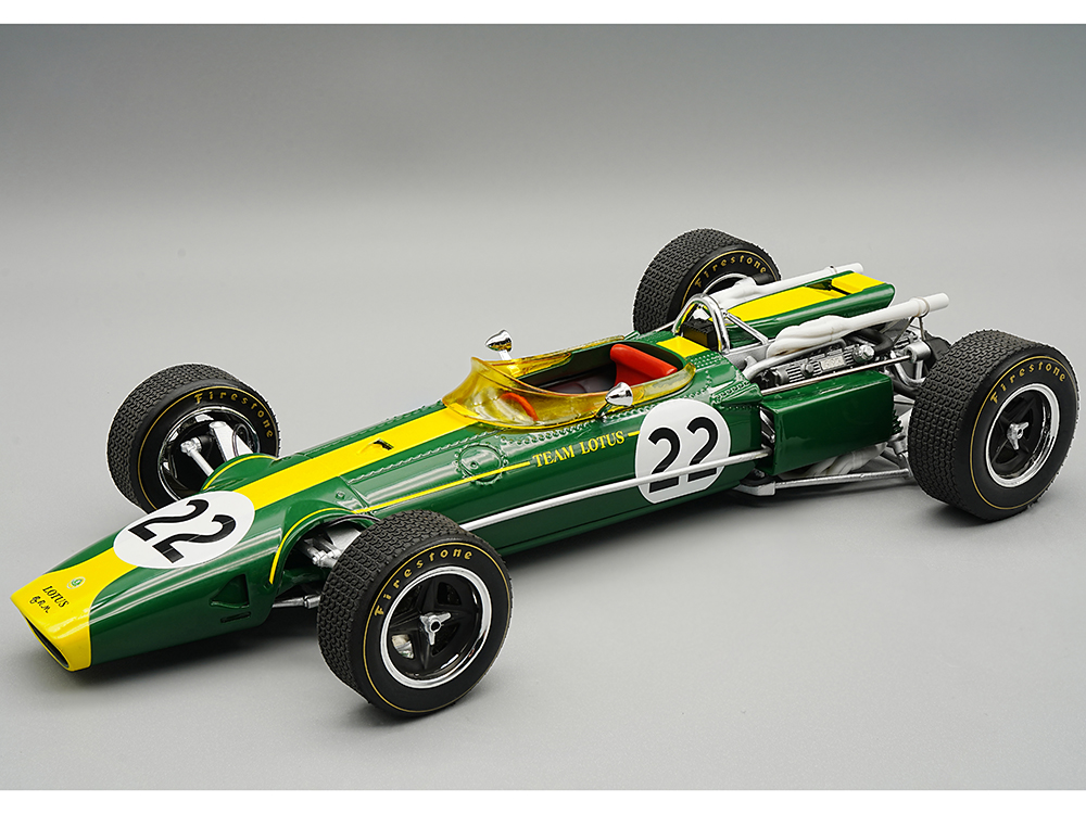 Lotus 43 #22 Jim Clark Team Lotus Formula One F1 Italian GP (1966) Limited Edition to 50 pieces Worldwide 1/18 Model Car by Tecnomodel