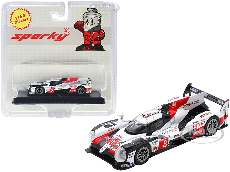 Toyota TS050 Hybrid 8 Toyota Gazoo Racing Winner 24 Hours of Le Mans (2019) 1/64 Diecast Model Car by Sparky