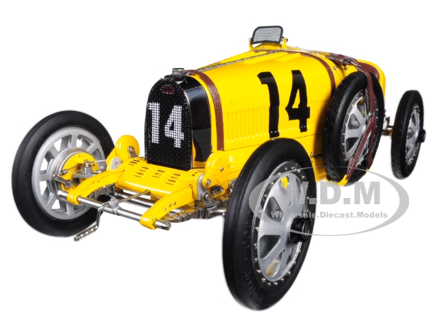 Bugatti T35 14 National Colour Project Grand Prix Belgium Limited Edition To 500 Pieces Worldwide 1/18 Diecast Model Car By Cmc