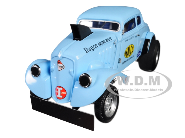 1933 Malco Gasser With Air Plow Front Spoiler Light Blue (george "ohio" Montgomerys) Limited Edition To 642 Pieces Worldwide 1/18 Diecast Model Car B