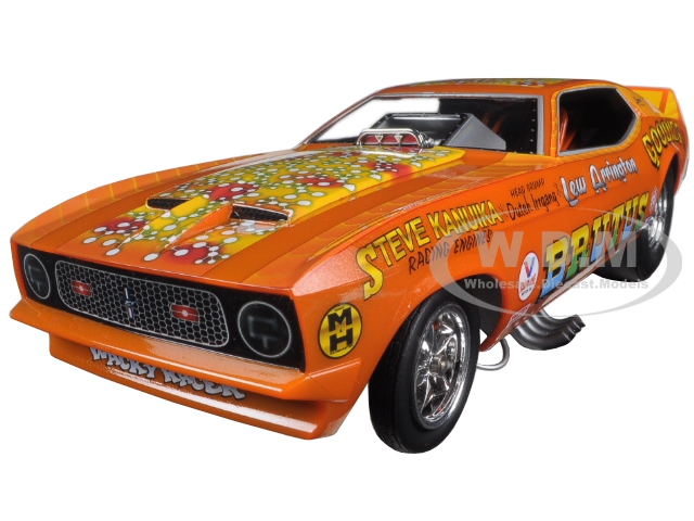 1971 Ford Mustang Nhra Funny Car Limited Edition To 750pcs 1/18 Model Car By Autoworld