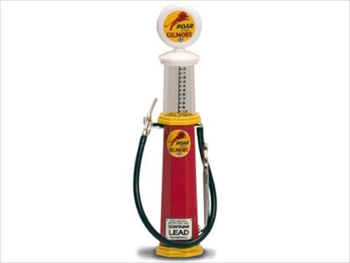 Roar Gilmore Gasoline Vintage Gas Pump Cylinder 1/18 Diecast Replica By Road Signature