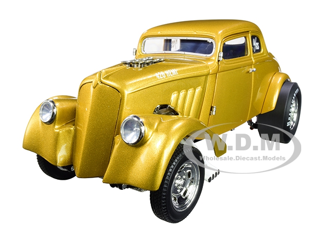 1933 Gasser Metallic Gold Limited Edition To 240 Pieces Worldwide 1/18 Diecast Model Car By Acme