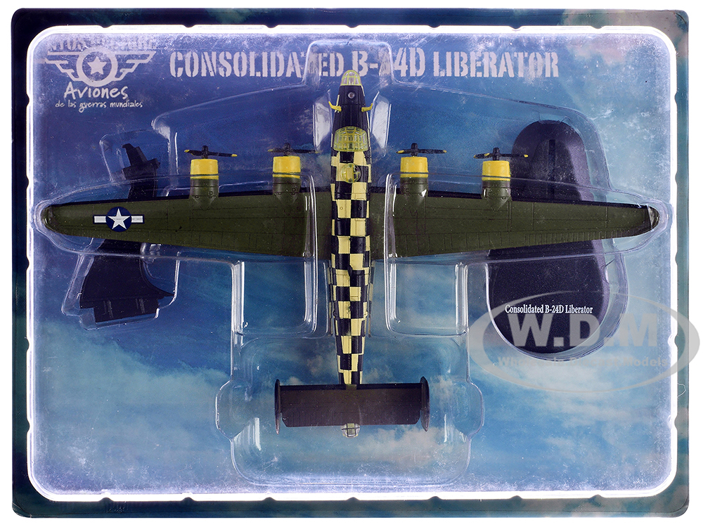 Consolidated B-24D Liberator Aircraft "You Cawnt Miss It 448th Bombardment Group 8th Air Force" (1944) British Royal Air Force 1/144 Diecast Model Ai