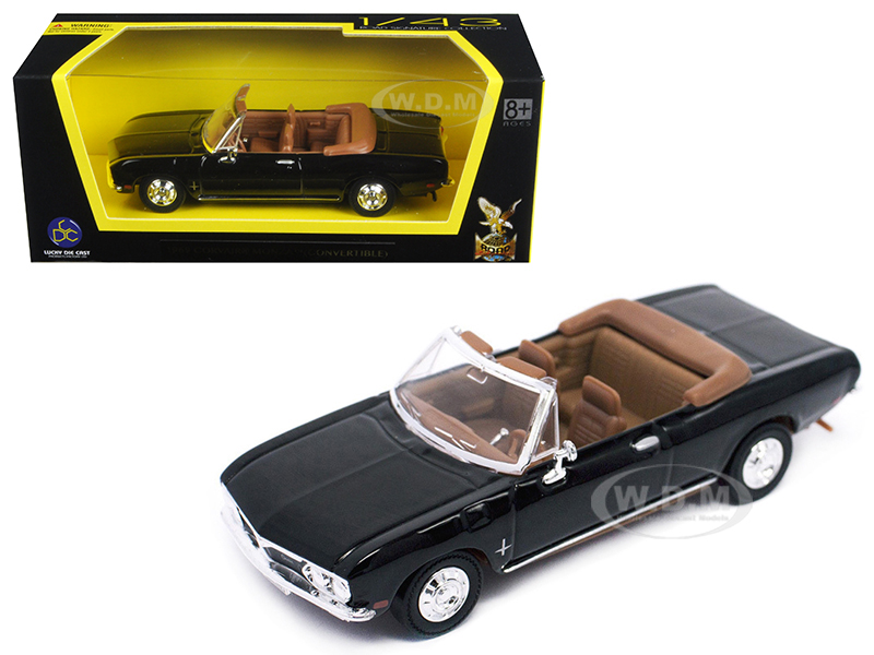 1969 Chevrolet Corvair Monza Black 1/43 Diecast Model Car By Road Signature