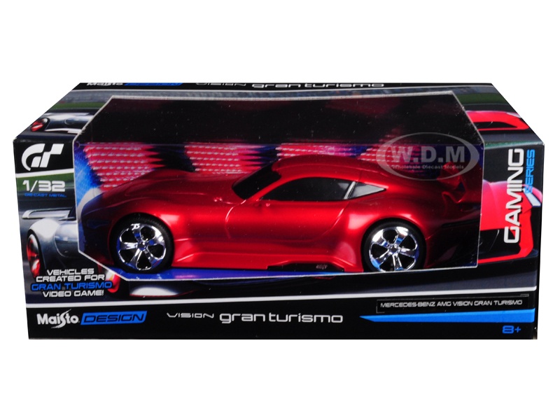 Mercedes Amg Vision Gran Turismo Red 1/32 Diecast Model Car By Maisto