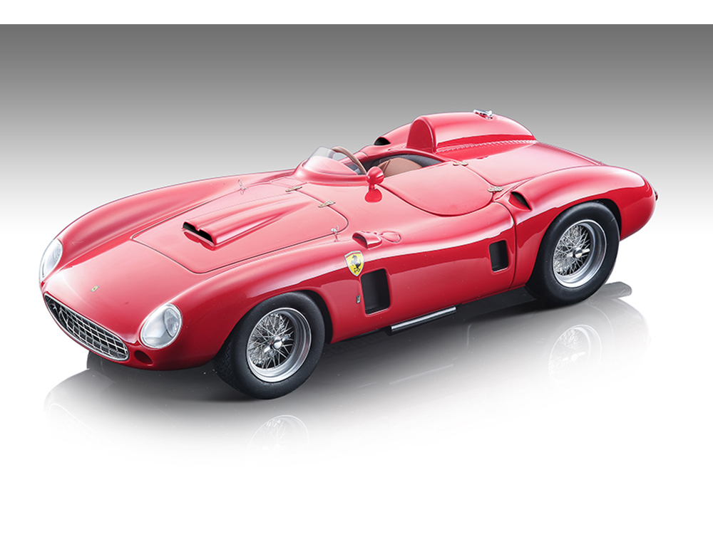 1956 Ferrari 860 Monza Red Press Version Mythos Series Limited Edition to 145 pieces Worldwide 1/18 Model Car by Tecnomodel