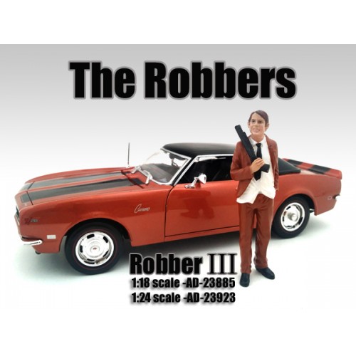 "The Robbers" Robber III Figure For 124 Scale Models by American Diorama