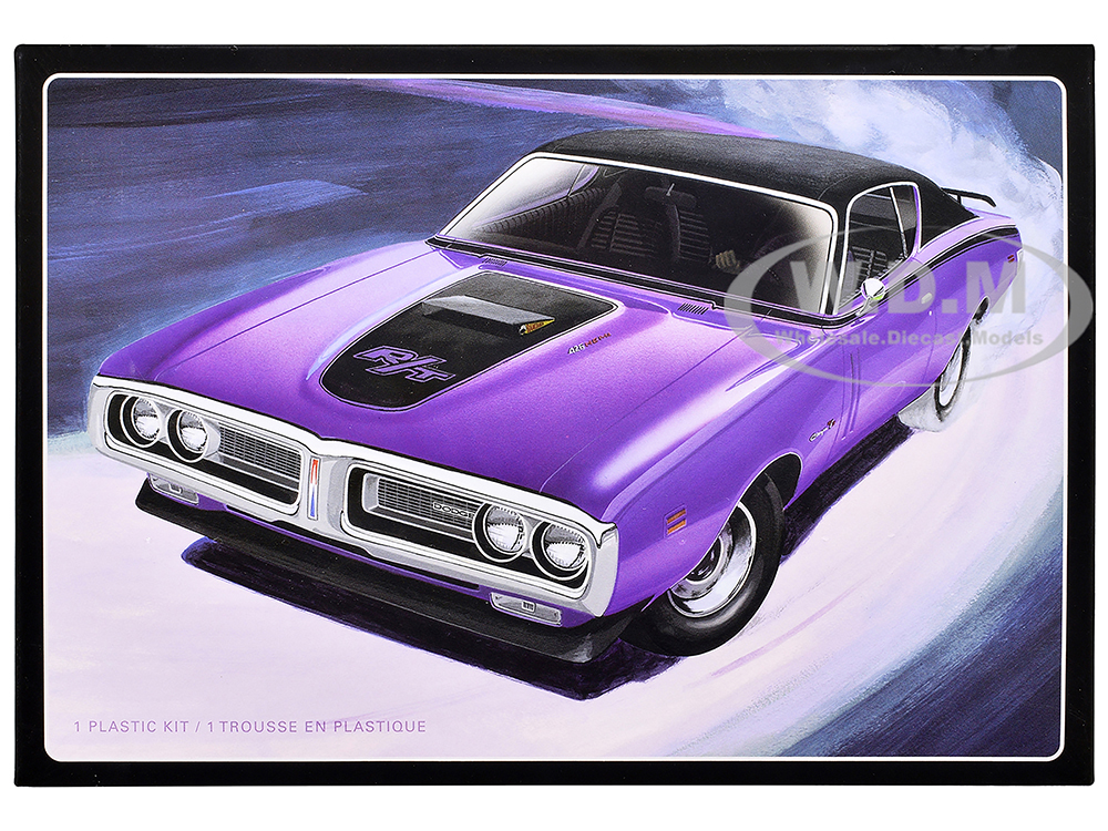 Skill 2 Model Kit 1971 Dodge Charger R/T 1/25 Scale Model by AMT