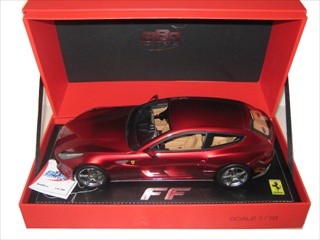 2011 Ferrari Ff Maranello Metallic Red 1/18 By Bbr