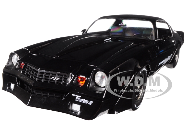 1981 Chevrolet Z28 Yenko Turbo Z Black 1/18 Diecast Model Car by Greenlight