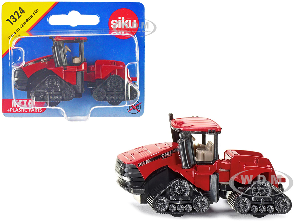 Case IH 600 Quadtrac Tractor Red Diecast Model by Siku