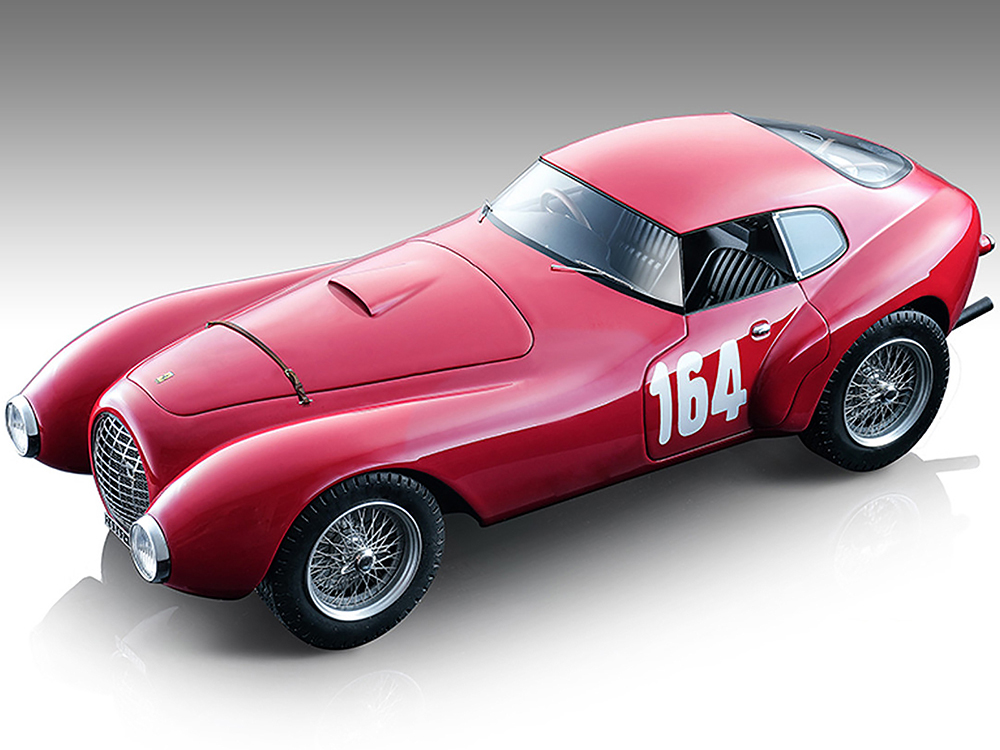 Ferrari 166/212 Uovo #164 Guilio Cabianca Winner Trento Bondone (1952) Limited Edition to 60 pieces Worldwide Mythos Series 1/18 Model Car by Tecnomodel