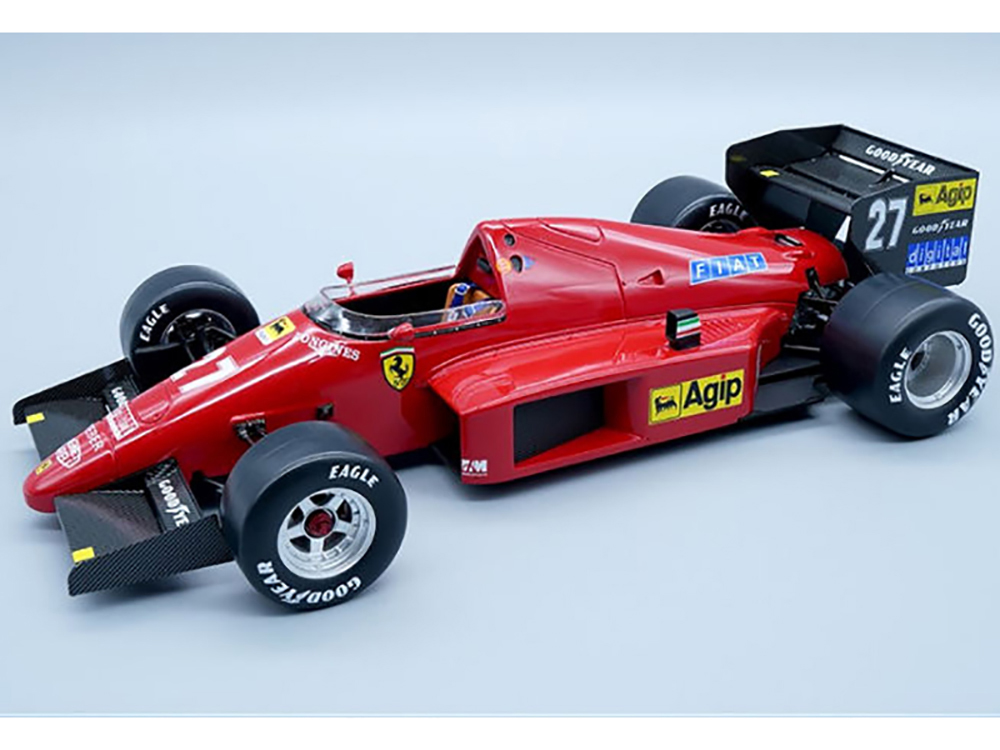 Ferrari F1/86 #27 Michele Alboreto 2nd Place Formula One F1 Austrian GP (1986) Limited Edition to 215 pieces Worldwide Mythos Series 1/18 Model Car by Tecnomodel