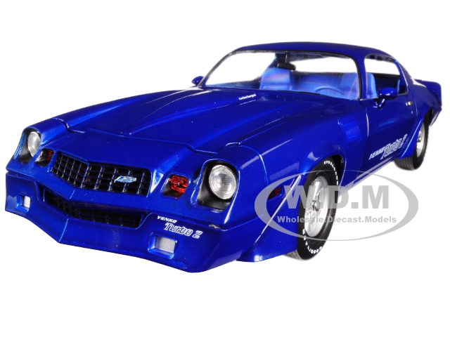 1981 Chevrolet Z28 Yenko Turbo Z Blue 1/18 Diecast Model Car by Greenlight