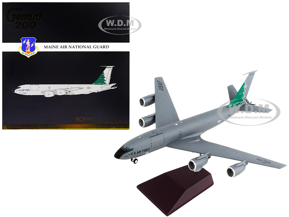 Boeing KC-135R Stratotanker Tanker Aircraft "Maine Air National Guard" United States Air Force "Gemini 200" Series 1/200 Diecast Model Airplane by Ge