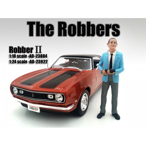 "the Robbers" Robber Ii Figure For 118 Scale Models By American Diorama