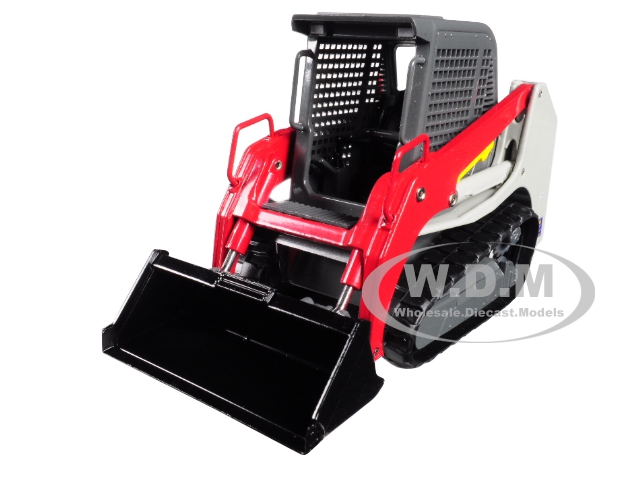 Track Loader Gray/red 1/34 Diecast Model Car By First Gear