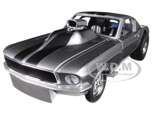 "gone In 6 Seconds" 1967 Ford Mustang Gasser With Airplow Front Spoiler Limited Edition To 480 Pieces Worldwide 1/18 Diecast Model Car Acme Exclusive