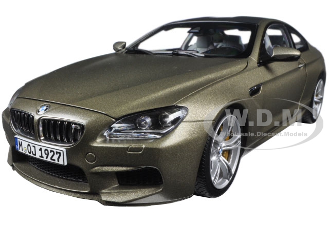 BMW M6 F13M Coupe Frozen Bronze 1/18 Diecast Model Car by Paragon Models