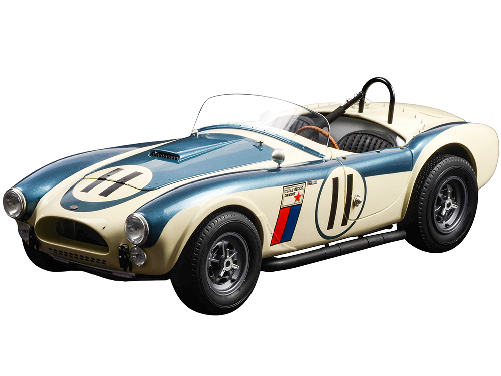 1963 Shelby 289 Competition Cobra CSX2011 #11 John Everly Bahamas Speed Week Nassau (1963) Limited Edition to 220 pieces Worldwide 1/12 Diecast Model Car by GMP
