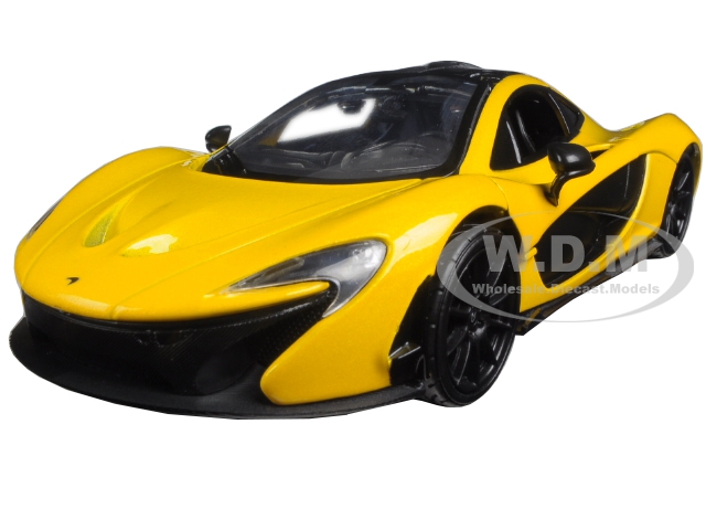 McLaren P1 Yellow 1/24 Diecast Model Car by Motormax