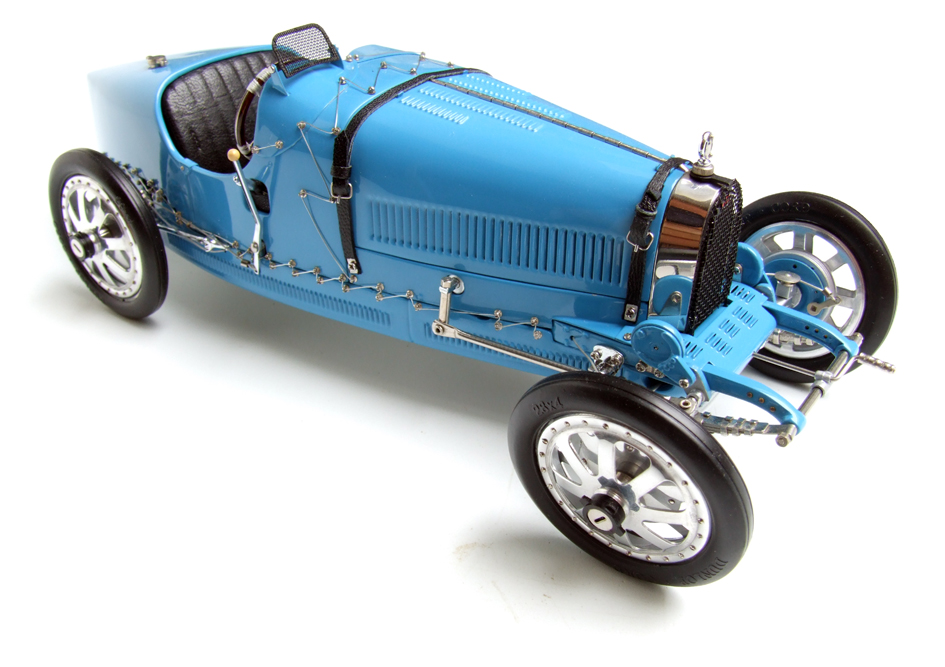 1924 Bugatti T35 Type 35 Blue 1/18 Diecast Model Car By Cmc