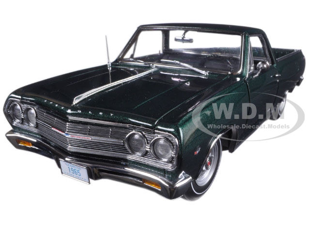 1965 Chevrolet El Camino Cypress Green Limited Edition To 426pcs 1/18 Diecast Model Car By Acme
