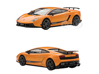 Lamborghini Gallardo Lp570-4 Superleggera Metallic Orange/arancio Borealis 1/43 Diecast Car Model By Autoart