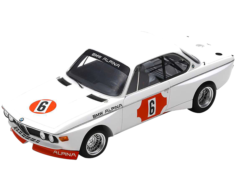 BMW 3.0 CSL 6 Niki Lauda - Brian Muir Winner 4H Monza (1973) 1/18 Model Car by Spark