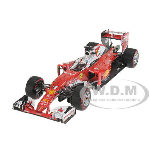 Ferrari Sf16-h F1 Italy Gp 2016 Sebastian Vettel 5 1/18 Model Car By Bbr