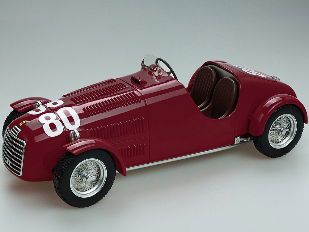 Ferrari 125C #80 Tazio Nuvolari Winner Circuito Di Parma (1947) Limited Edition to 90 pieces Worldwide Mythos Series 1/18 Model Car by Tecnomodel