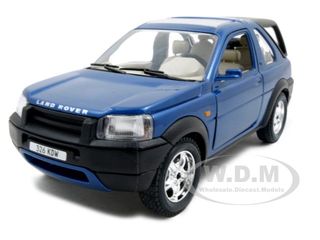 Land Rover Freelander Blue 1/24 Diecast Model Car By Bburago