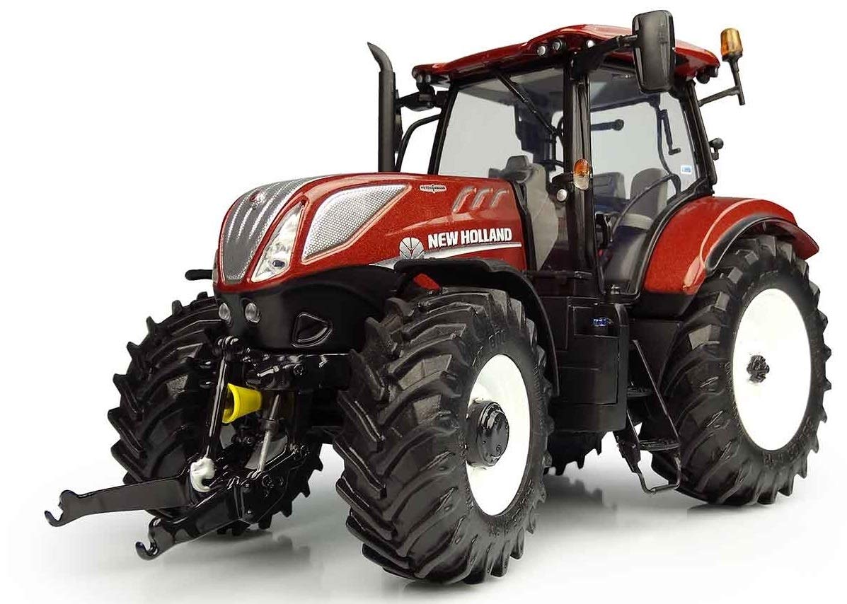 New Holland T7.225 "terracotta Edition" Tractor Limited Edition To 1000 Pieces Worldwide 1/32 Diecast Model By Universal Hobbies