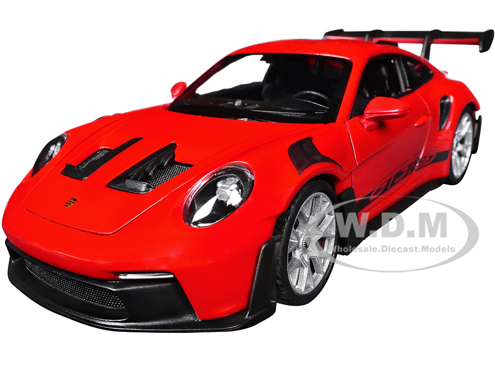 Porsche 911 GT3 RS (992) Red "NEX Models" Series 1/24 Diecast Model Car by Welly