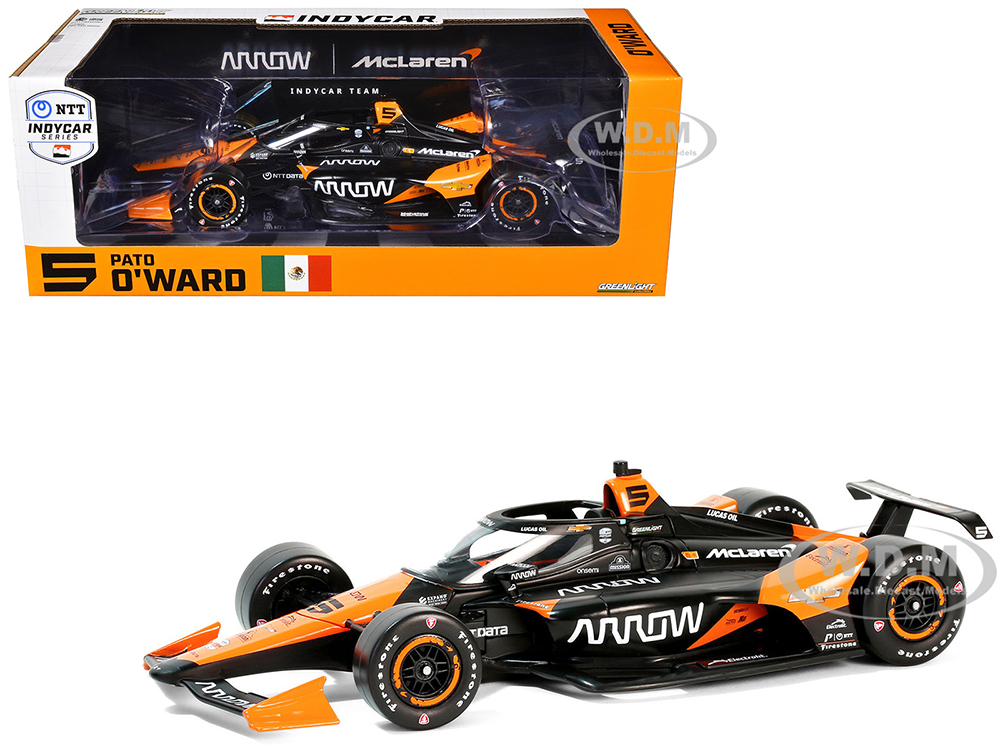 Dallara IndyCar #5 Pato O?ó?é¼?äóWard Arrow Arrow McLaren NTT IndyCar Series (2024) 1/18 Diecast Model Car by Greenlight