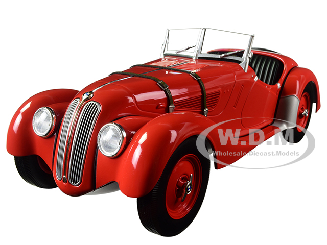 1936 Bmw 328 Red Limited Edition To 504pcs 1/18 Diecast Model Car By Minichamps