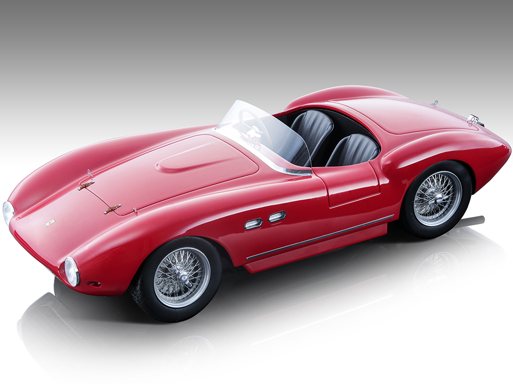 1953 Ferrari 735S Autodromo Red "Press Version" "Mythos Series" Limited Edition to 130 pieces Worldwide 1/18 Model Car by Tecnomodel