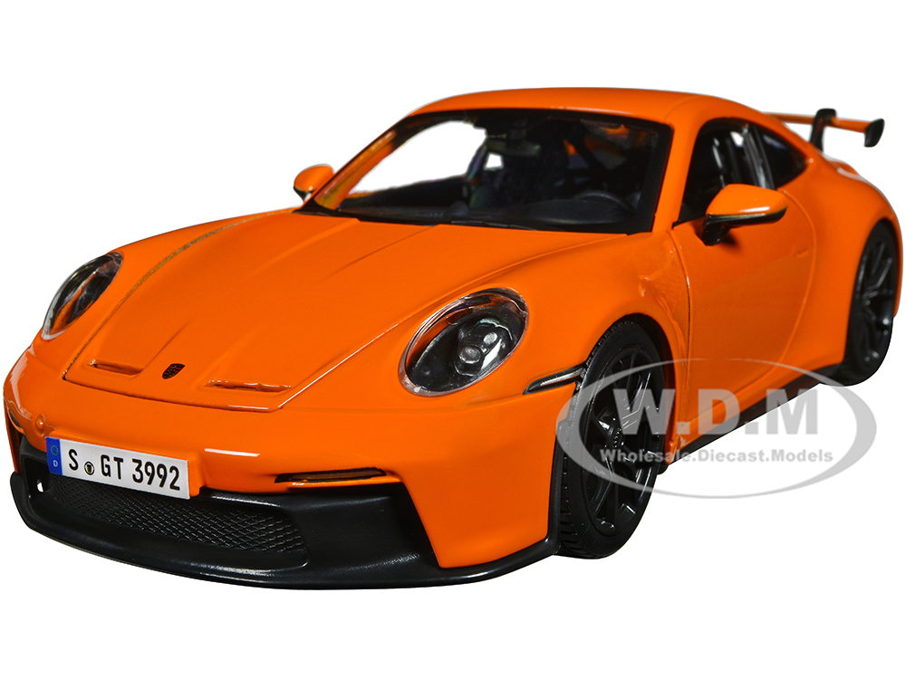 Porsche 911 GT3 Orange 1/24 Diecast Model Car by Bburago