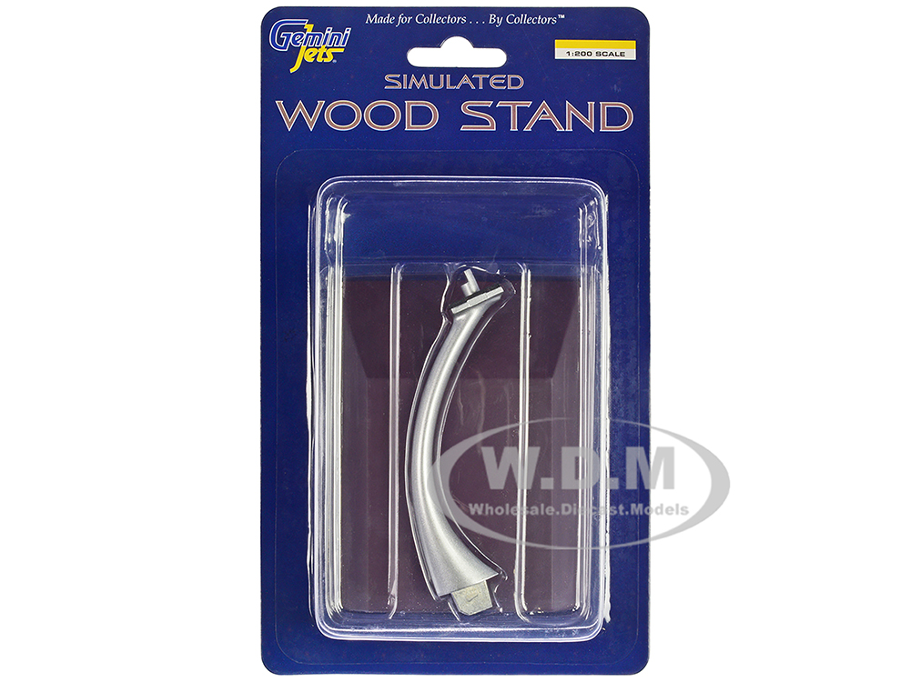 Simulated Wood Display Stand (Medium Size) for 1/200 Scale Models by GeminiJets