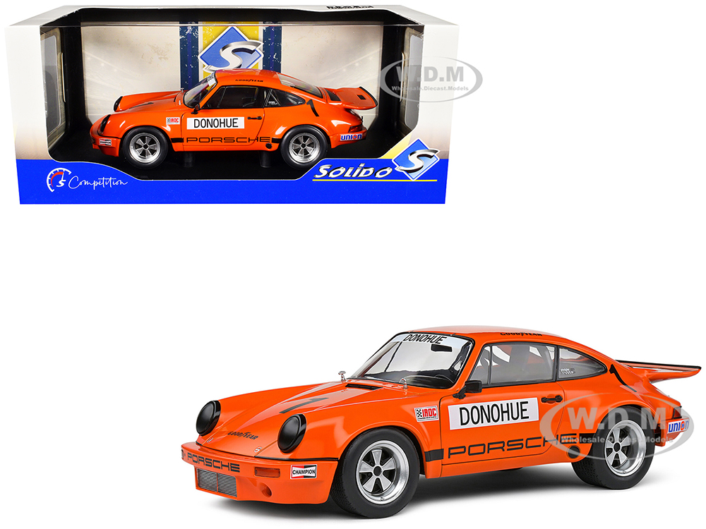 Porsche 911 RS 3.0 1 Mark Donohue Winner "IROC Daytona" (1974) "Competition" Series 1/18 Diecast Model Car by Solido