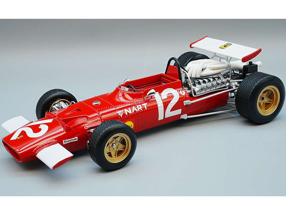 Ferrari 312 #12 Pedro Rodriguez Formula One F1 Mexican GP (1969) Mythos Series Limited Edition to 135 pieces Worldwide 1/18 Model Car by Tecnomodel