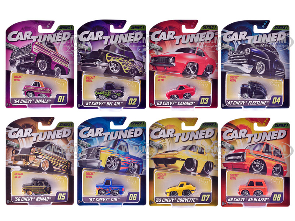 Mainline 2024 Series 1 Set of 8 Pieces Diecast Model Cars by CarTuned