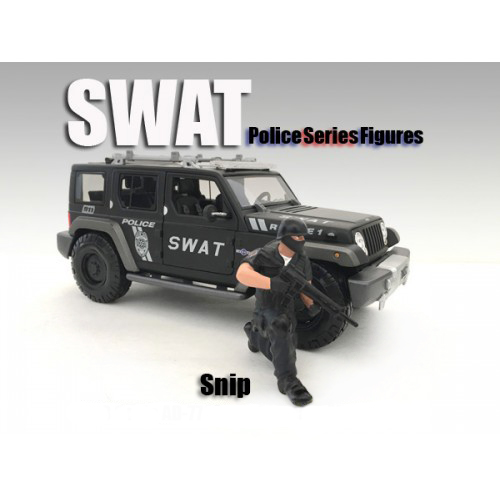 Swat Team Snip Figure For 118 Scale Models By American Diorama
