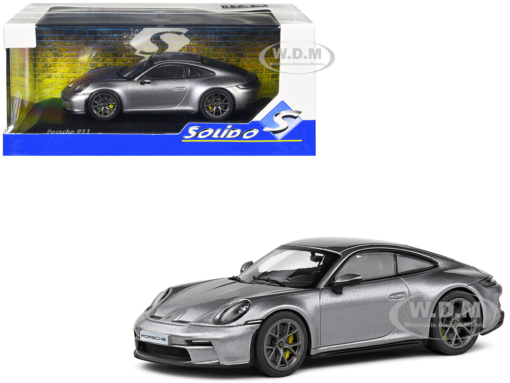 Porsche 911 (992) GT3 Touring GT Silver Metallic 1/43 Diecast Model Car by Solido