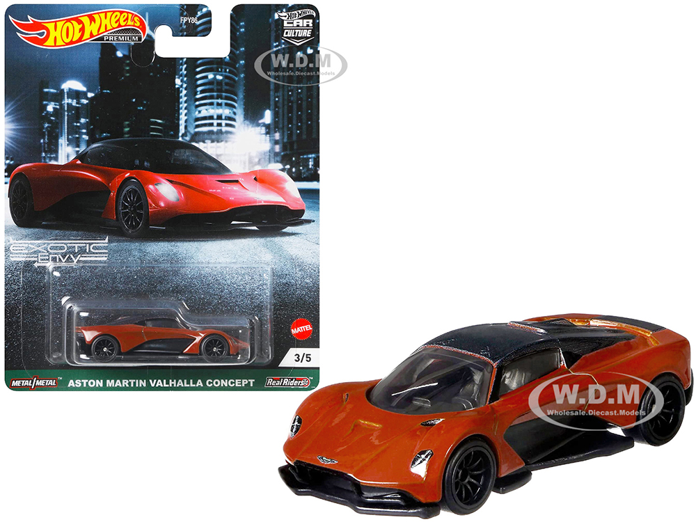 Aston Martin Valhalla Concept Exotic Envy Series Diecast Model Car by Hot Wheels