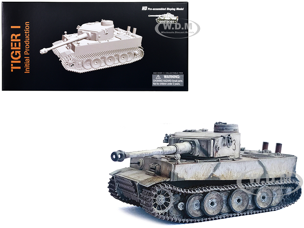 Germany Tiger I Initial Production Tank s.Pz.Abt.502 Mishkino (1943) NEO Dragon Armor Series 1/72 Plastic Model by Dragon Models