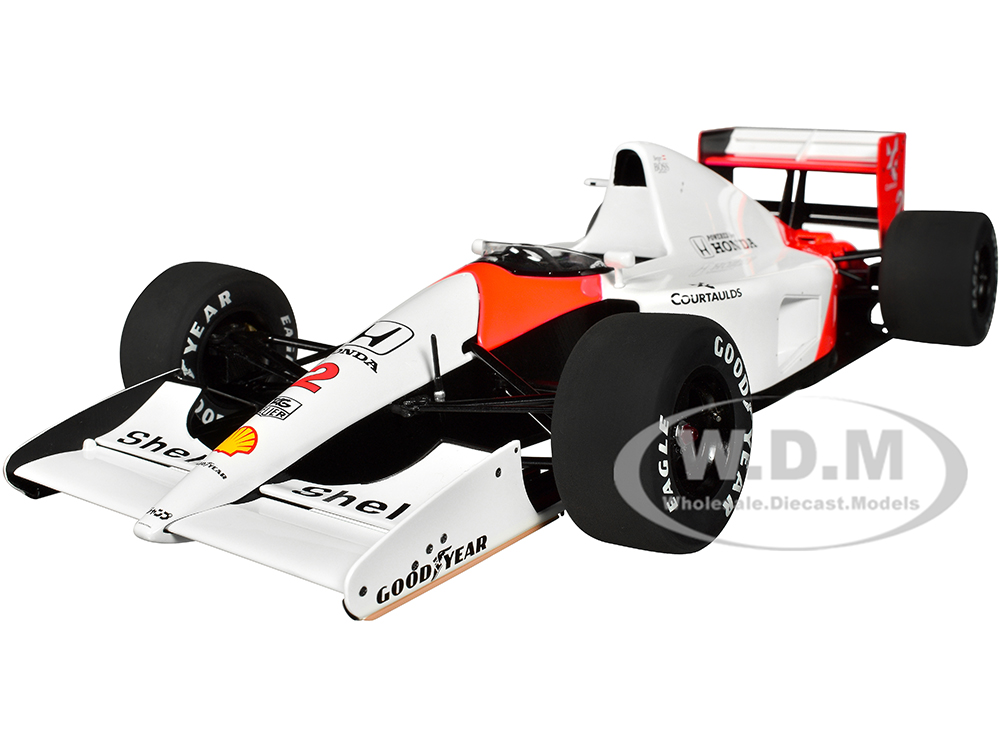 McLaren Honda MP4/6 #2 Gerhard Berger Winner Formula One F1 Japanese GP (1991) (without McLaren Logo) 1/18 Model Car by Autoart